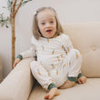 Keep Calm and Carrot On 2pc Bamboo Pajamas