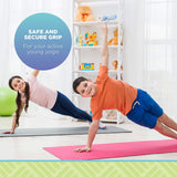 Kid's Eco-Friendly Sticky Yoga Mat with Fun Designs