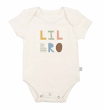 Lil Bro Onesie - desert rose