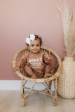 Mama's Little Pumpkin Sweatshirt or Sweatshirt Romper