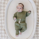 Organic Cotton Ribbed 2pc Set - more colors