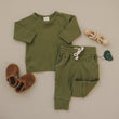 Organic Cotton Ribbed 2pc Set - more colors