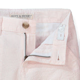 Organic Seersucker Short Pink - Baby