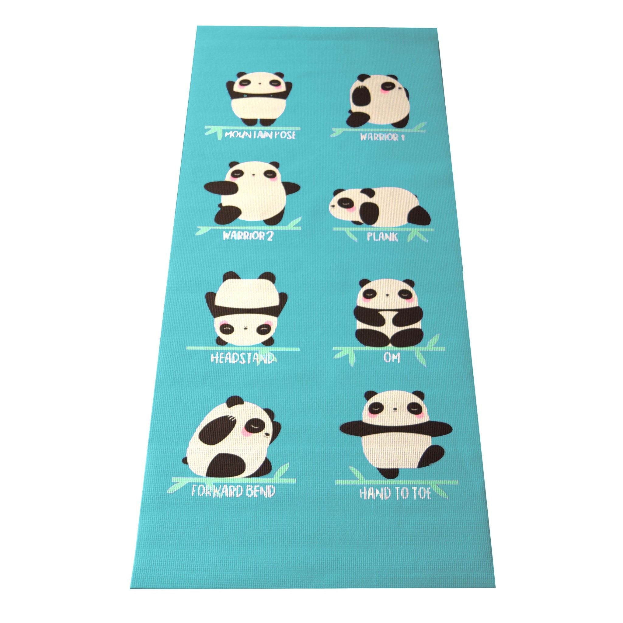 Kid's Eco-Friendly Sticky Yoga Mat with Fun Designs